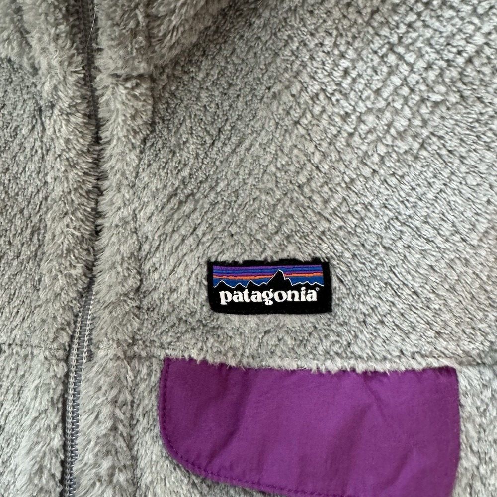 Patagonia Re Tool Style Gray Purple Vest Women's Sz S Gorp Hiking Outdoor Mexico - Picture 3 of 8